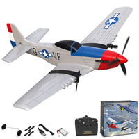 VOLANTEXRC P51D Mustang  RC Plane 2.4G 3CH Gyro Stabilizer Fixed Wing EPP Foam 400MM Wingspan Airplane RTF Fighter for Boys