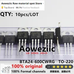 Aoweziic 2023+ 100% New Imported Original    BTA24-600CWRG BTA24-600CW  TO-220  Transistor 600V 24A