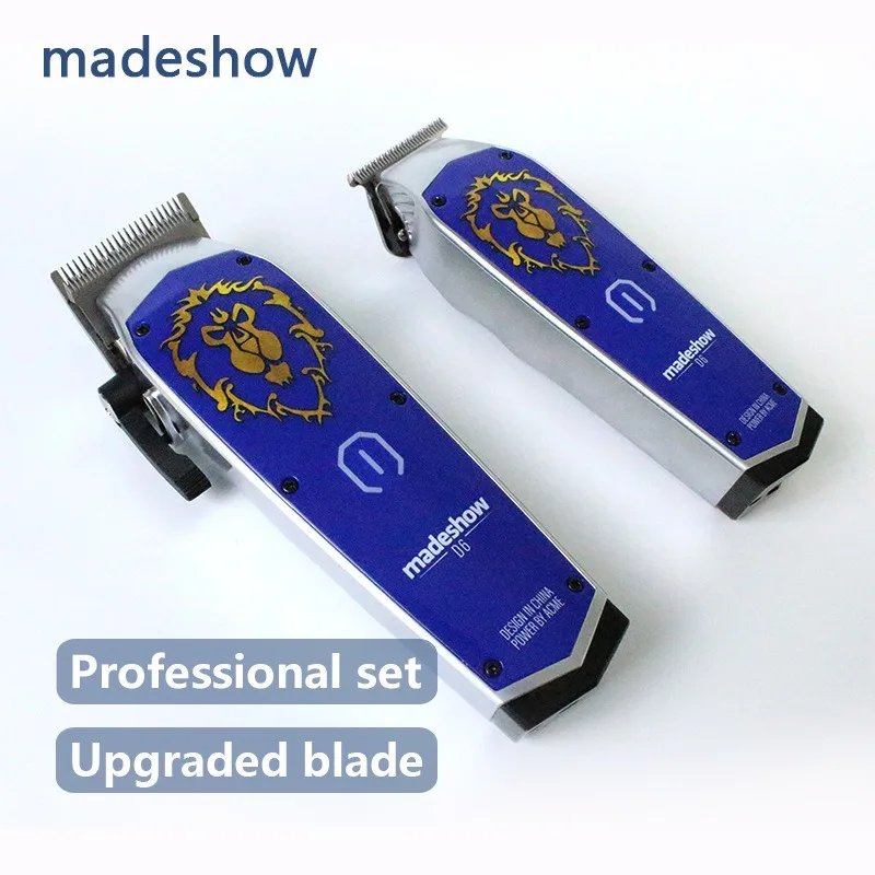 MADESHOW D6 D3 D0 Hair Clippers kit ,Professional Barber Clippers & Trimmer Set,Cordless Hair Clippers for Barbers Haircut Kit