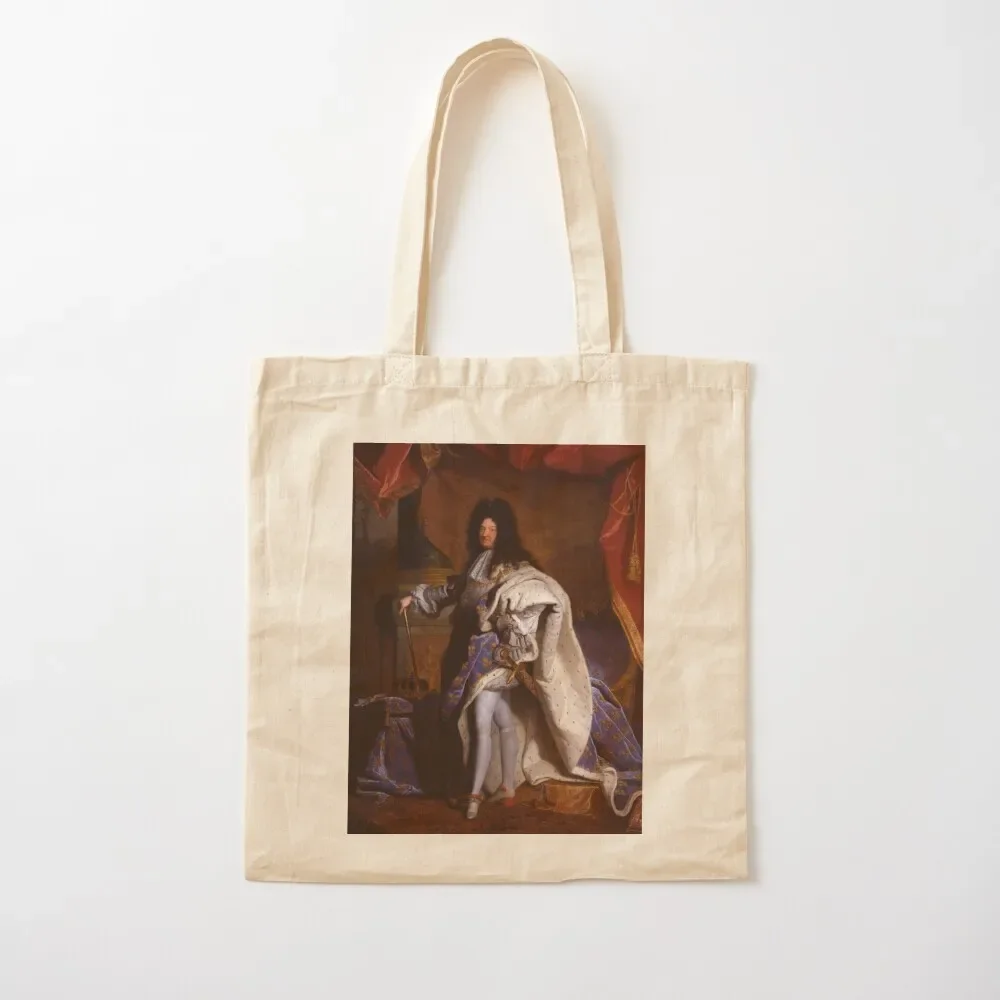 

King Louis XIV of France (1702) - Hyacinthe Rigaud Tote Bag Shopper bag shopping bags foldable Gift bags Gift bag