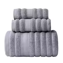 100% Cotton 3PCS Bath Towel Set