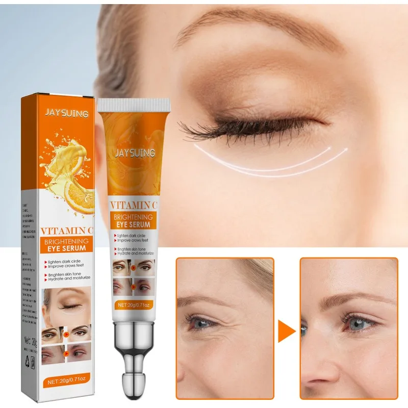 Vitamin C Firming Eye Cream Fade Fine Lines Anti-aging Essence Anti-aging Whitening Brighten Nourish Skin Around The Eyes Care