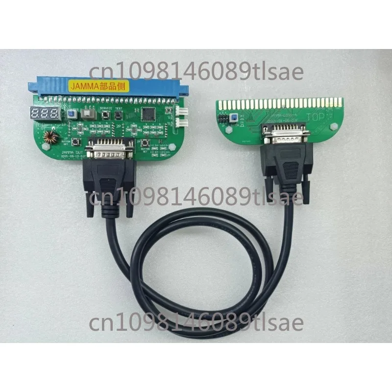 

Jamma extension cords for arcade substrates are suitable for use with CBOX or shelves, etc