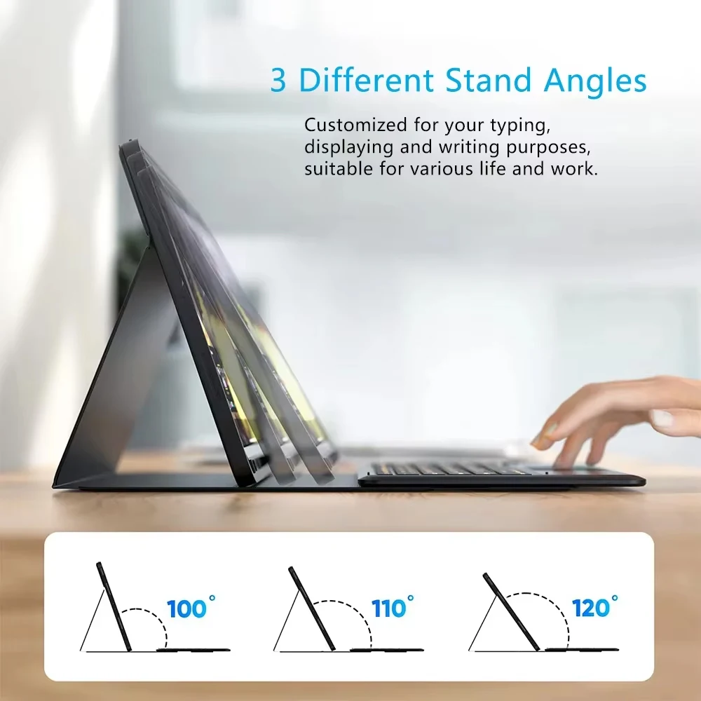 Étui pour clavier pour Xiaomi Redmi Pad 2, housse de clavier pour tablette Redmi Pad 2 de 11 pouces avec fente pour crayon