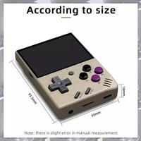 For MIYOO MINI V4 Retro Handheld Game Console Portable Video Game Player 2 .8''IPS Linux System OCA Game Console A