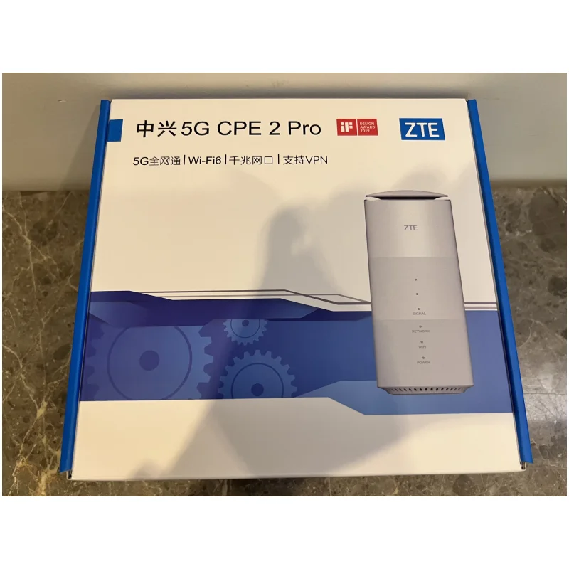 New Chinese Version ZTE MC801A1 CPE 5G Router Wifi 6 SDX55 NSA+SA N7/28/41/77/78 WiFi Modem Router 4g/5g WiFi Router Sim Card