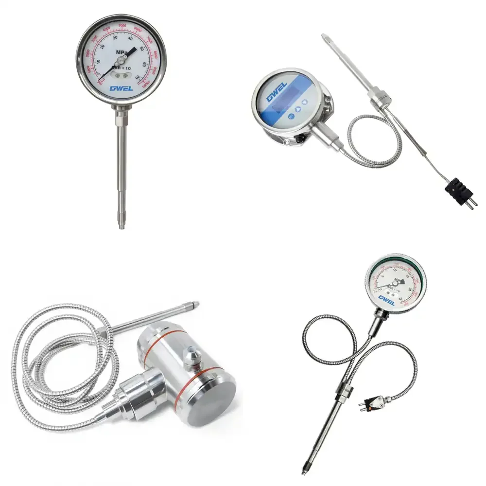 

DWEL PT135G DPG XPG Mechanical Digital High Temperature Melt Pressure Gauge for Extrusion Line Chemical Fiber Line