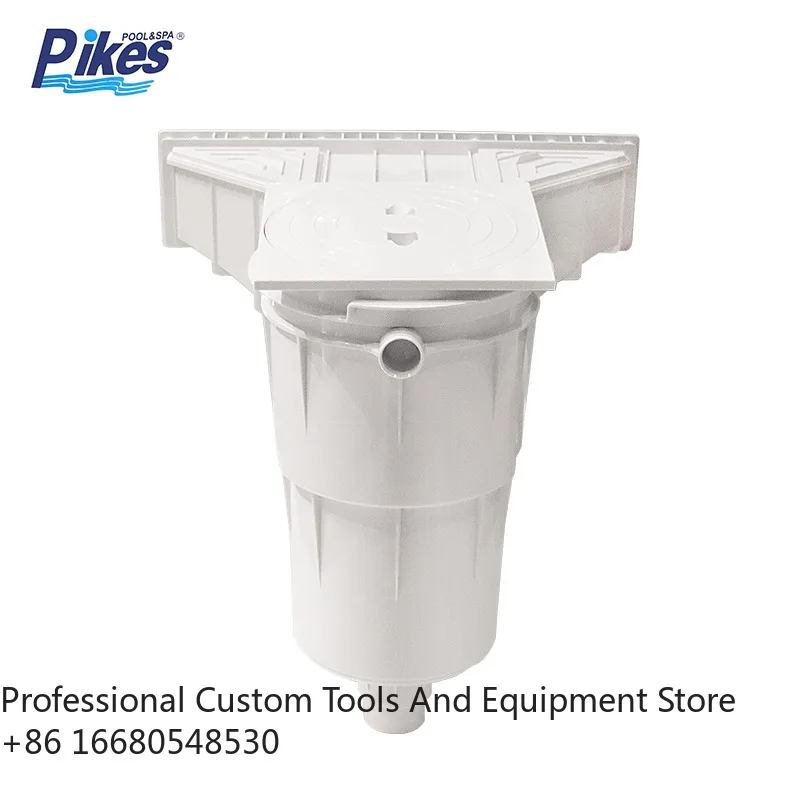 

3aHigh Quality PIKES White Sport PVC Skimmer Wide-Mouth Wall Spa and Swimming Pool Accessory with 1 Year Warranty