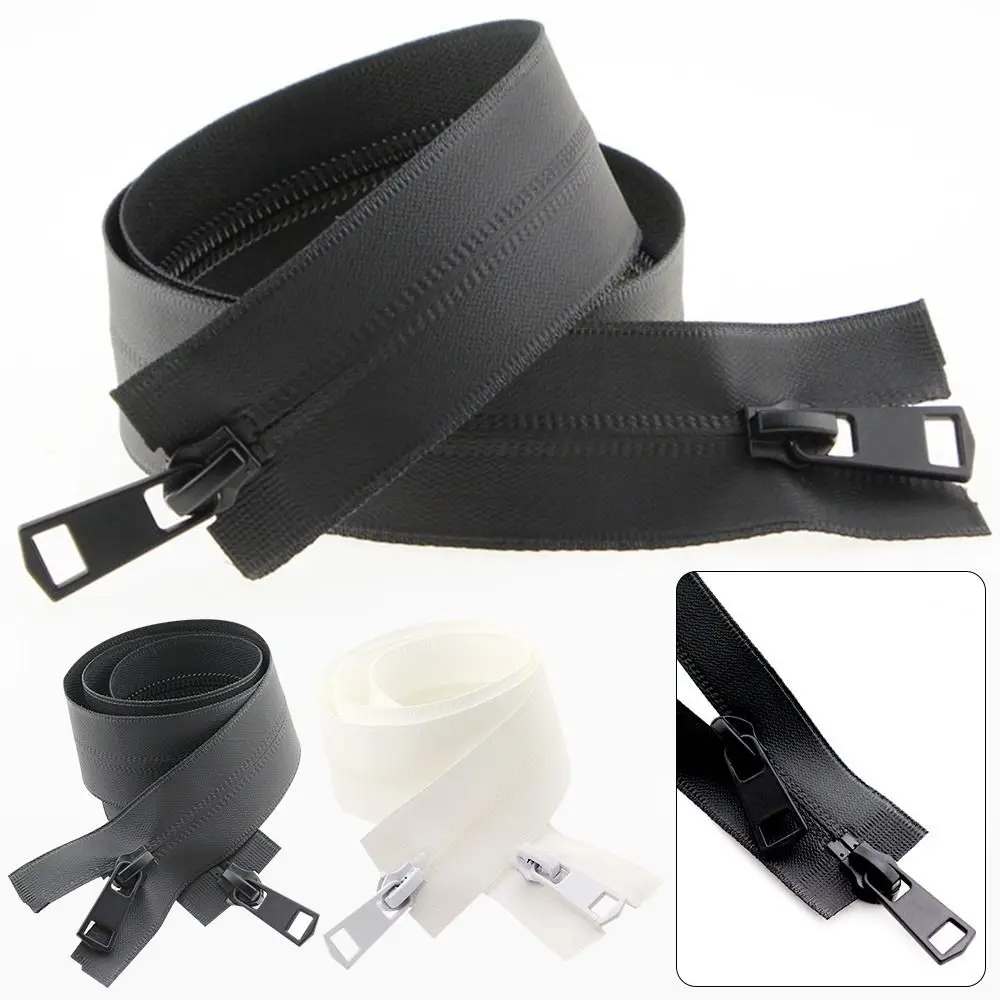 Nylon Jacket Sewing Tools & Supplies Sewing Zips Double Slider Zip DIY Sewing Invisible Zipper Zippers