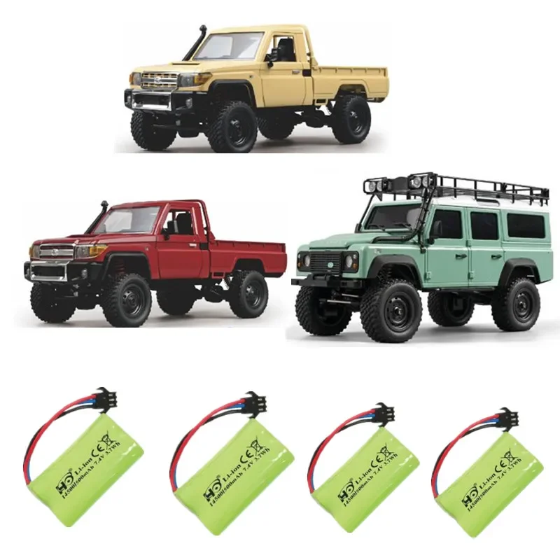 MN82 MN-82 RC Car Spare Parts 7.4V 500Mah MN82 MN111 RC Car battery MN111 Car Battery accessory MN-82 MN-111 Toy Parts