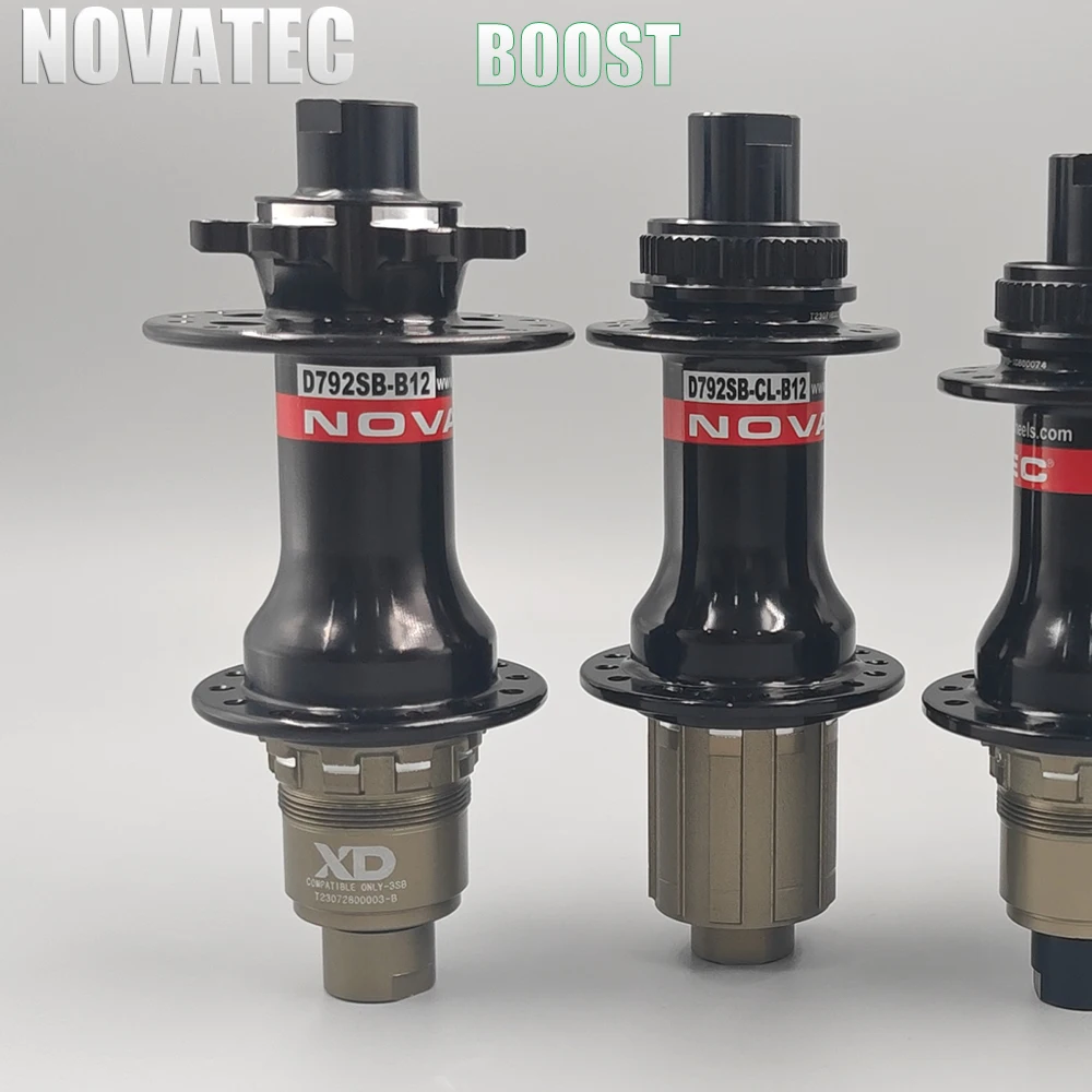 

Novatec D792SB-B12 Boost 148x12 Disc Brake Bike Hub 6-bolt CenterLock 28h 32h D792SB-CL-B12 XD XDR MS HG Mtb Gravel Bicycle Part