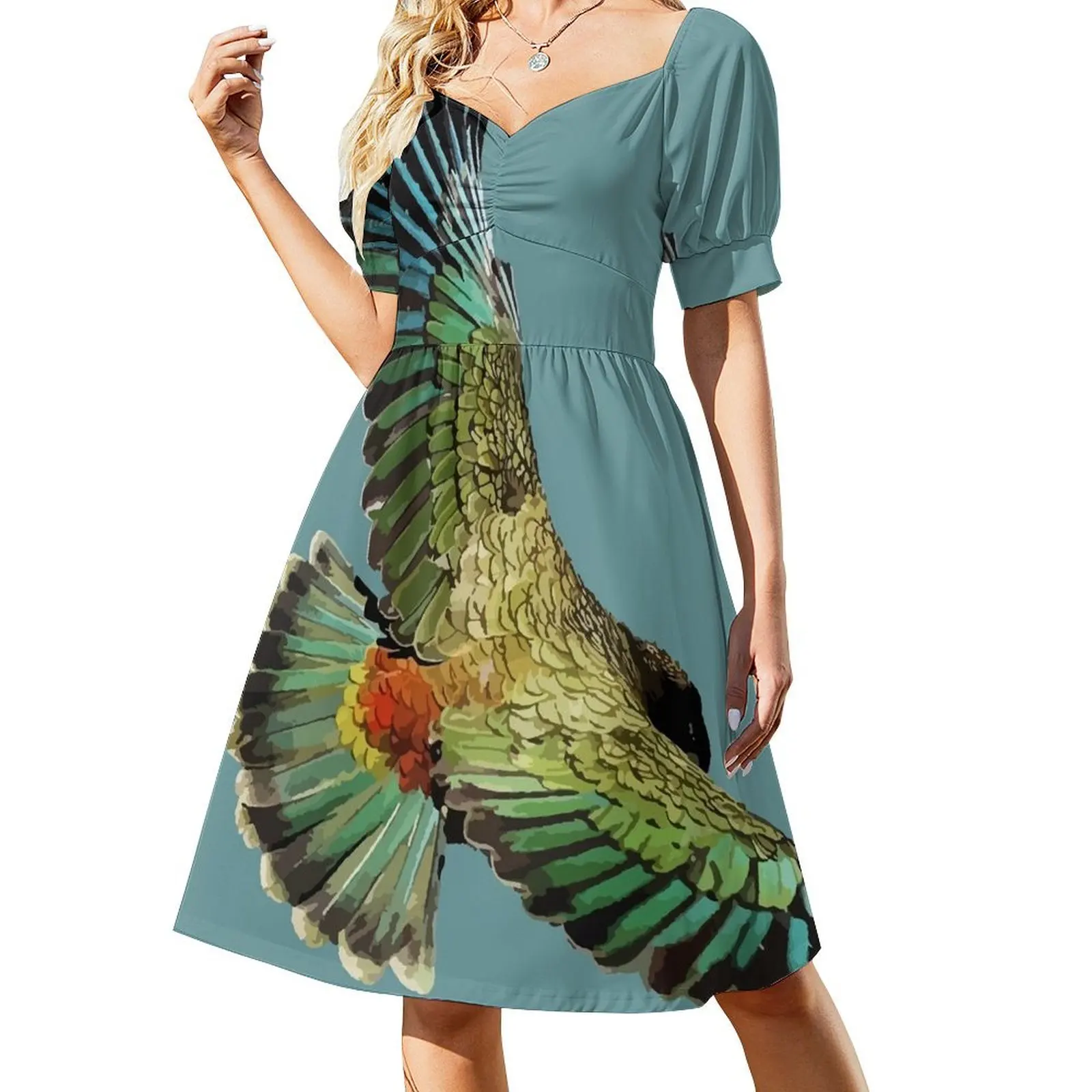 

New Zealand Kea Short Sleeved Dress women's fashion dresses women dresses Dress