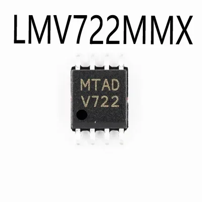 10PCS/LOT NEW LMV712MMX LMV722MMX LMV762MMX LMV772MMX LMV712MM A61 LMV722MM V722 LMV762MM C23A LMV772MM A91A MSOP-10