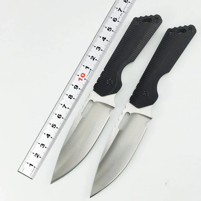 

A886 Outdoor Camping Fixed Blade Knife 8CR14 Blade G10 Handle Pocket Survival Tactical Hunting Utility Fruit Knives CED Tools