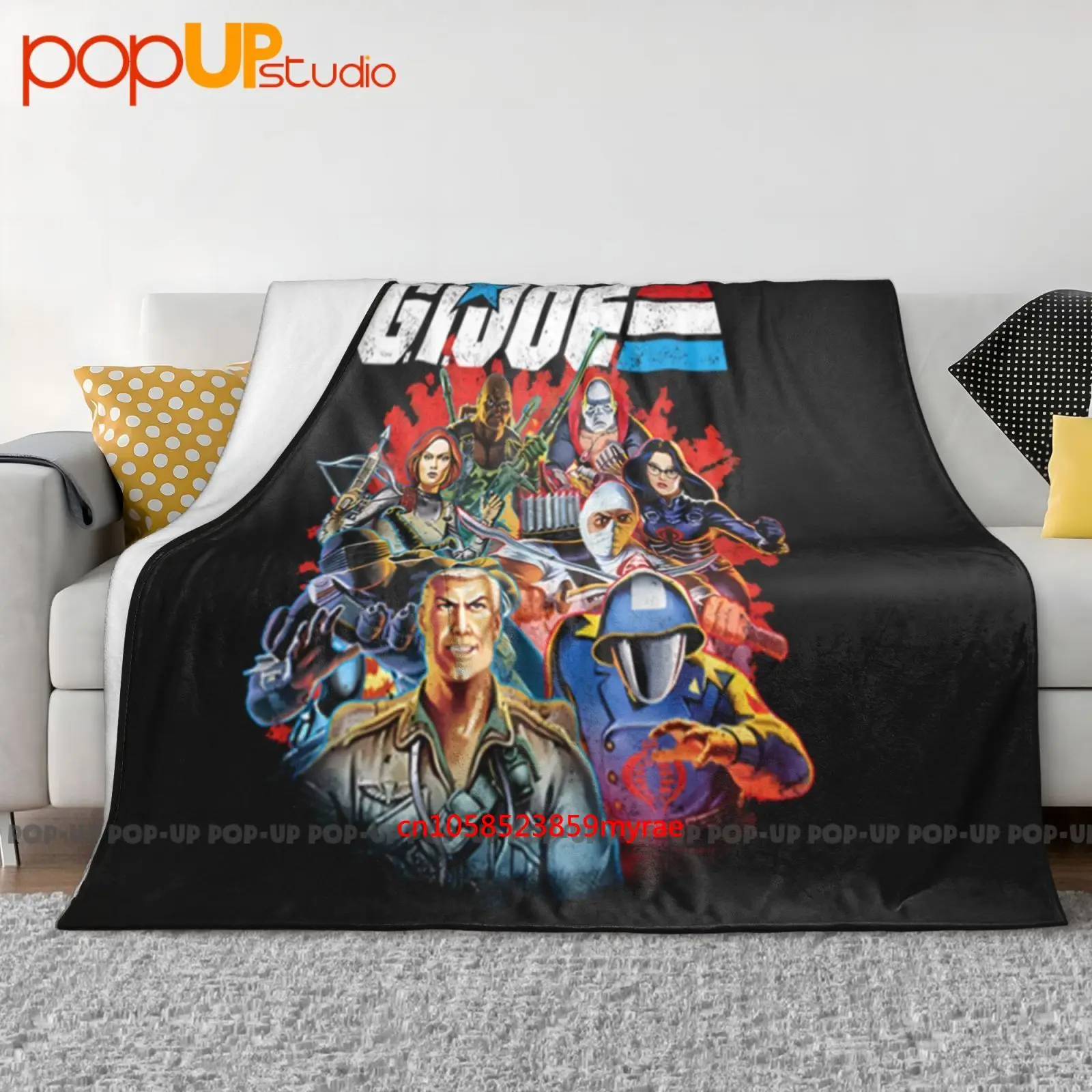 Men'S Gi Joe Group Shot Ultra-Soft Blanket Quilt Winter Sofa Cover Bed Covers