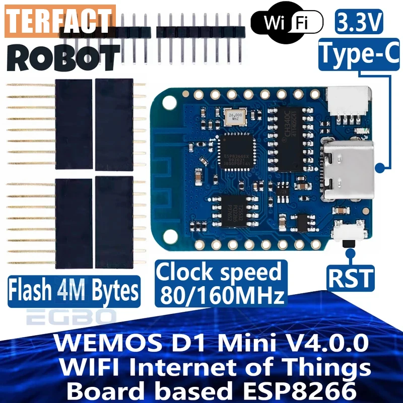 For Wemos D1 Mini V…