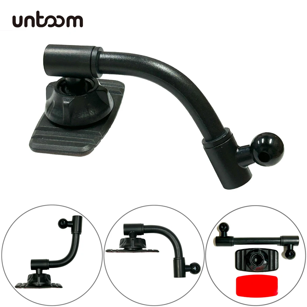 

17mm Ball Head Arm Base for Car Phone Holder Universal Nano Glue Sticker Base for Car Dashboard Windshield Cellphone Mount Stand