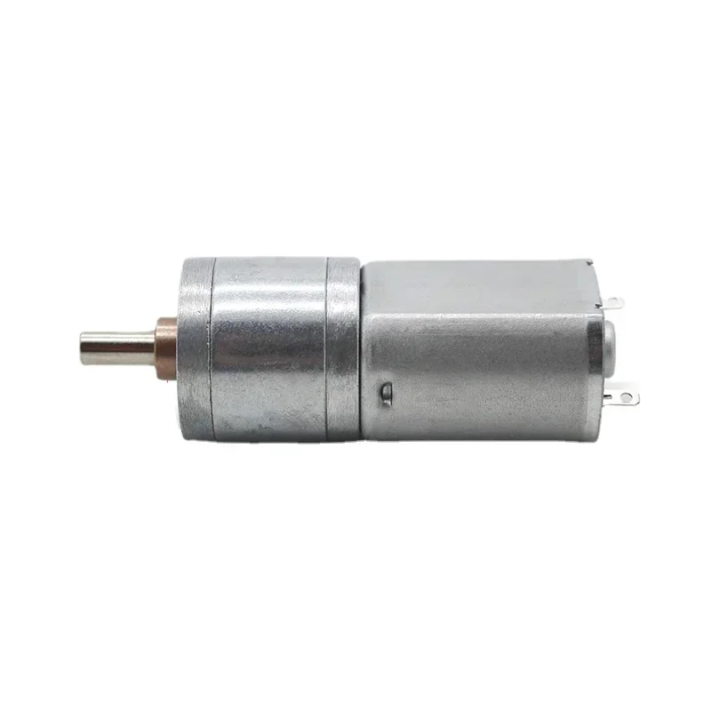 Micro 130 Full Metal Gearbox Gear Reducer Motor DC 6V-12V 26RPM Slow Speed Large Torque D-shaft