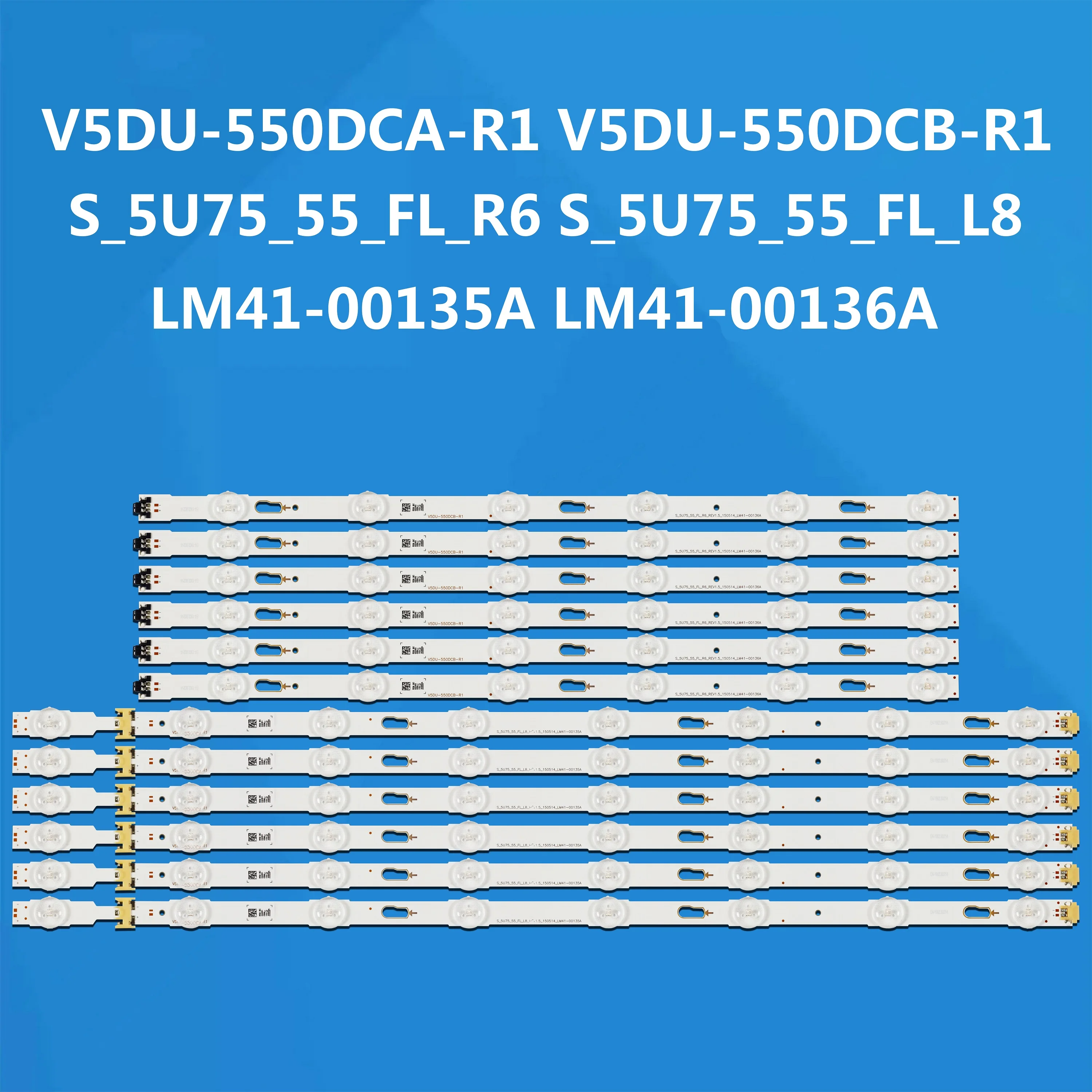 

LED strip(12)For UE55JU6060 UE55MU6220 UE55MU6292 UE55MU6225K UE55KU6092U UE55KU6095U UE55MU6195U UN55JU6800F