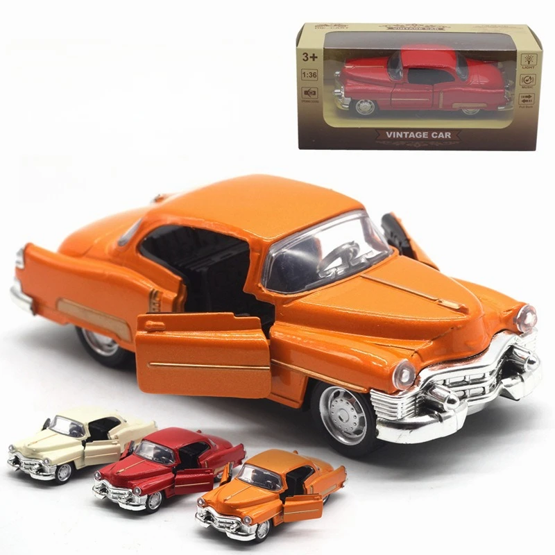 1:36 Kai KE Classic Car Model, Alloy Car Model, Sound and Light Car Toy Stall Hot Cross-border