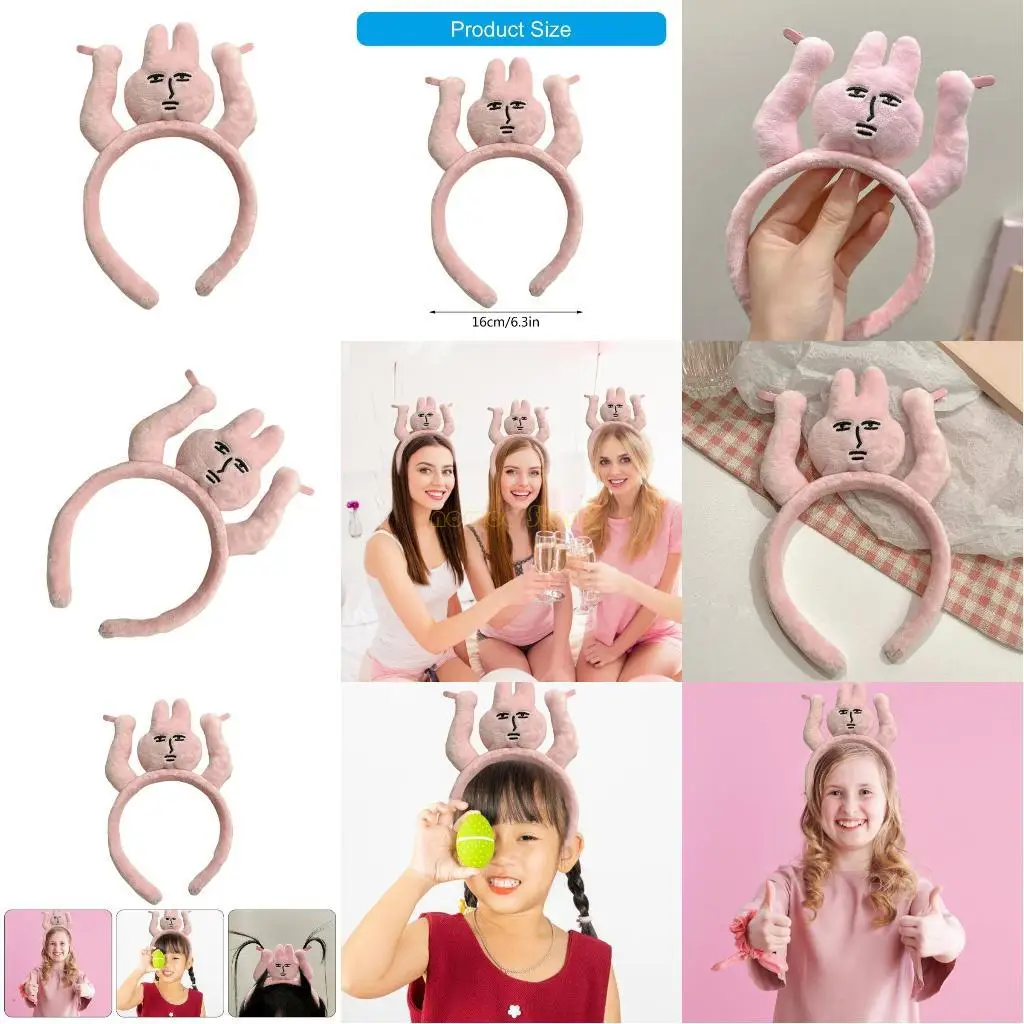 

31bf Unisex Munny Hairs Bangs Clip Crafts для школьной игры и театральных шоу