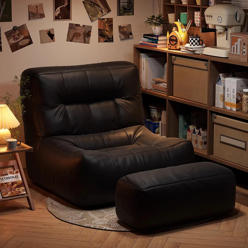 Bedroom Lounge Bean Bag Sofas Design Individual Chaise Soft Bean Bag Sofas Recamera With Sleep Puffs De Quarto Home Furniture