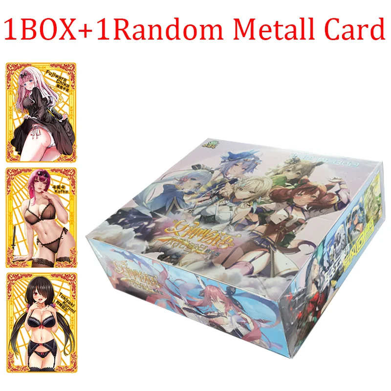 

NS-2M08 Goddess Story Collection Cards Booster Box Girl Party Swimsuit Game Card Child Kids Table Toys For Family Birthday Gifts