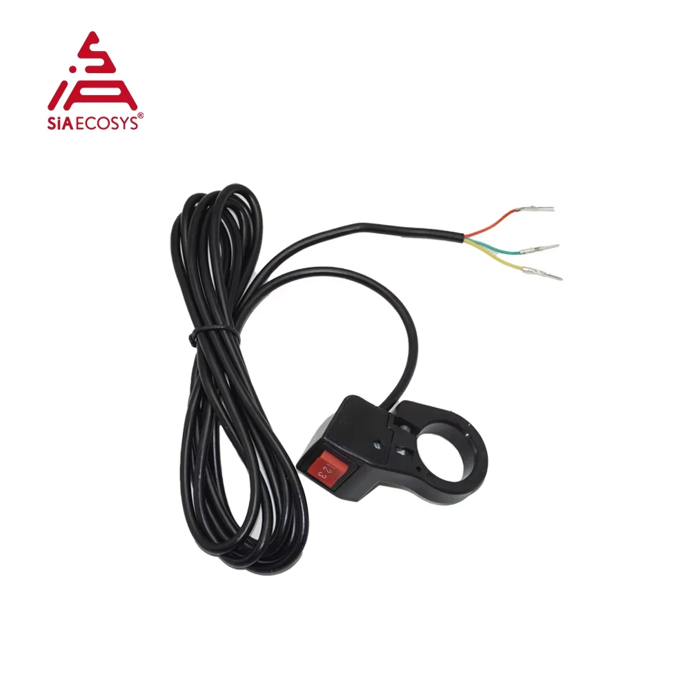 SIAECOSYS Three Speed Switch Accessories 3 Gears Button Motor Scooter Handlebar Mounted Universal Button