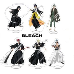 Hot Anime BLEACH Figure Kurosaki ichigo Urahara Kisuke Aizen Sousuke Cosplay Acrylic Stand Model Plate Desk Decor Standing Sign