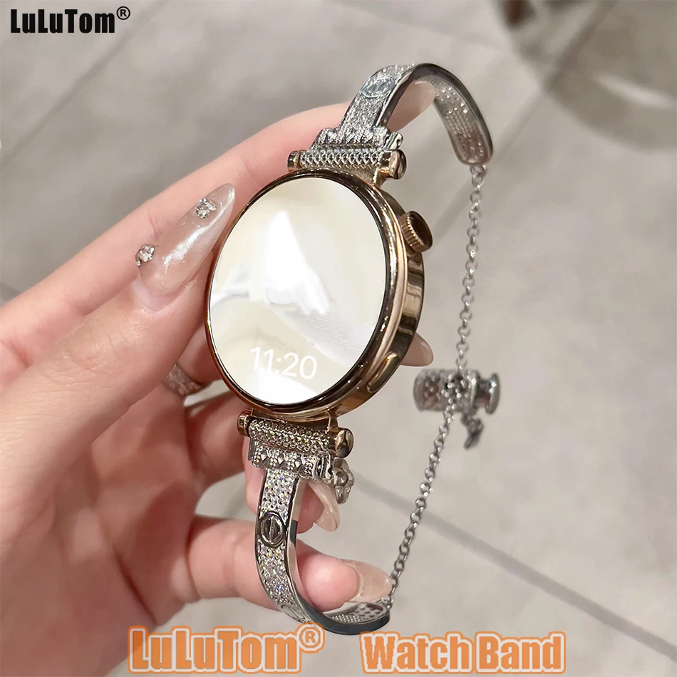 

Ремешок для Samsung Galaxy Watch 6 5 Pro 4 Classic, браслет для ювелирных изделий Huawei Watch GT3 Garmin 44 мм 41 мм 40 мм 46 мм