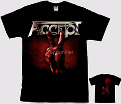 Aceite o sangue da nação alemão Heavy Metal Band T _ Tamanhos da camisa: S a 6Xl