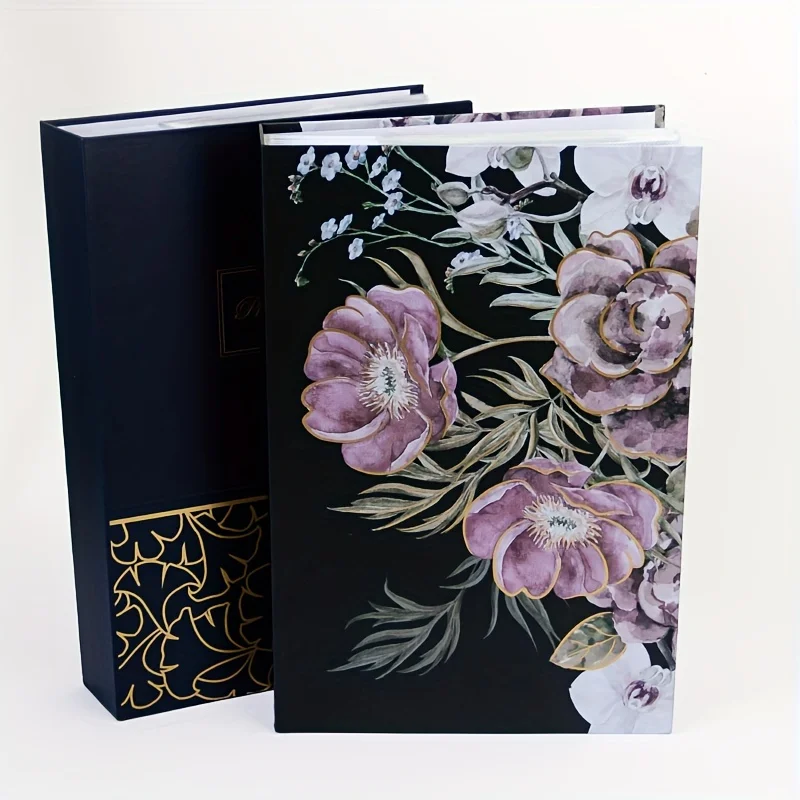 The Flower Simple Album, with a capacity of 300 photos, elegantly preserves your most beautiful in a timeless floral design.