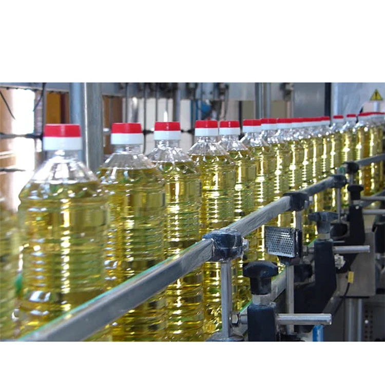 Automatic 1 Liter Small Edible Sunflower Vegetable Oil Filling and Capping and Labeling Water Bottle Making Machine