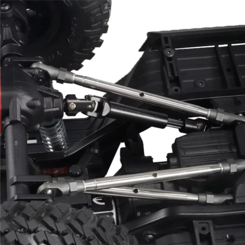 Heavy Duty Cardan Shaft Iternal Spline Driveshaft For 1/10 RC Crawler Engineering Truck LCG Cheater Rigs TRX4 90046 SCX10 Parts