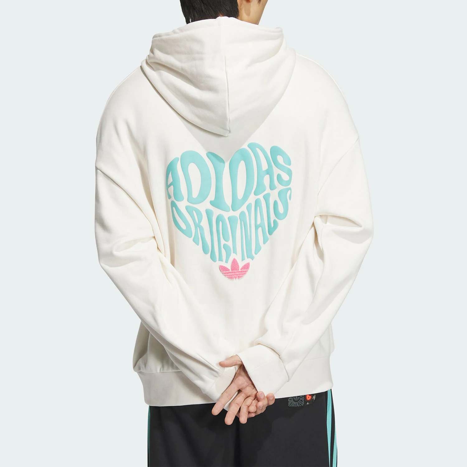 أديداس الرسمية حقيقية ثلاثة المشارب للجنسين محبوك تنفس مقنعين البلوز JE3474