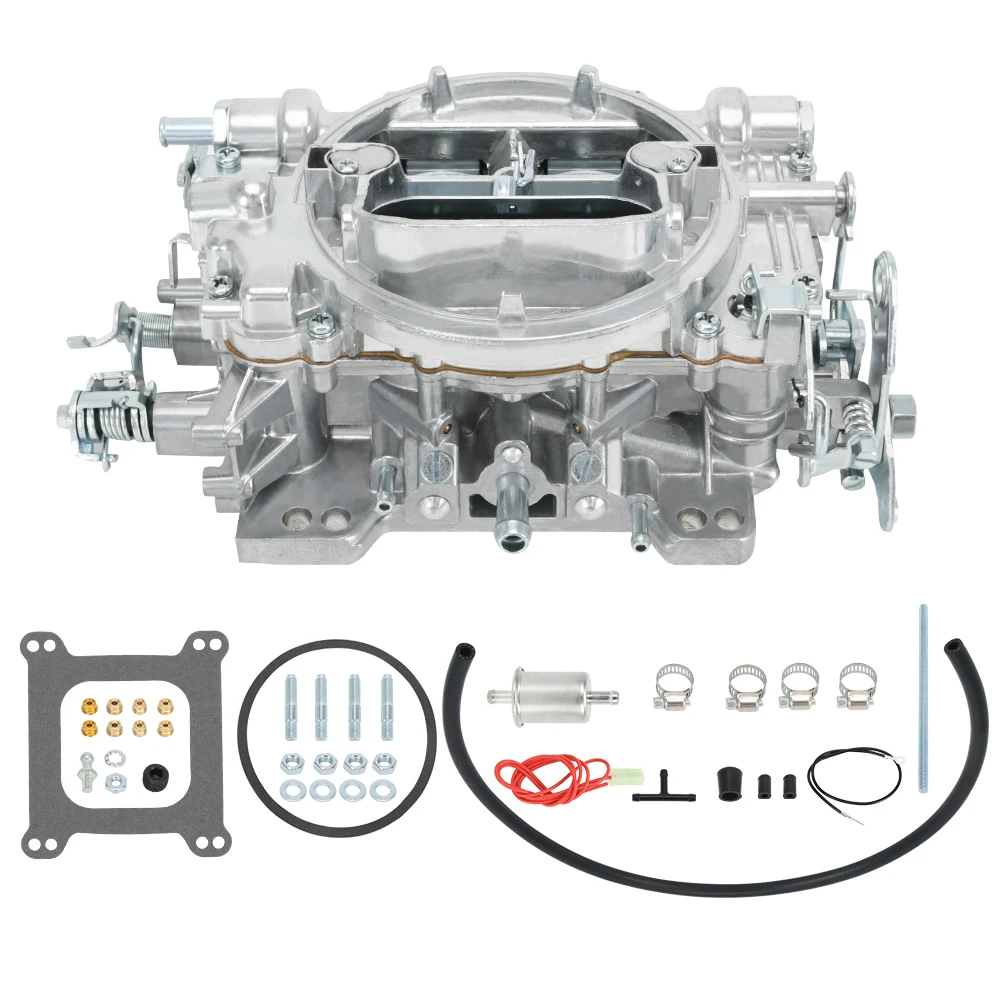 Edelbrock 1405 Performer 600 CFM 4-ton carburateur met vierkante boring en handmatige choke aluminium