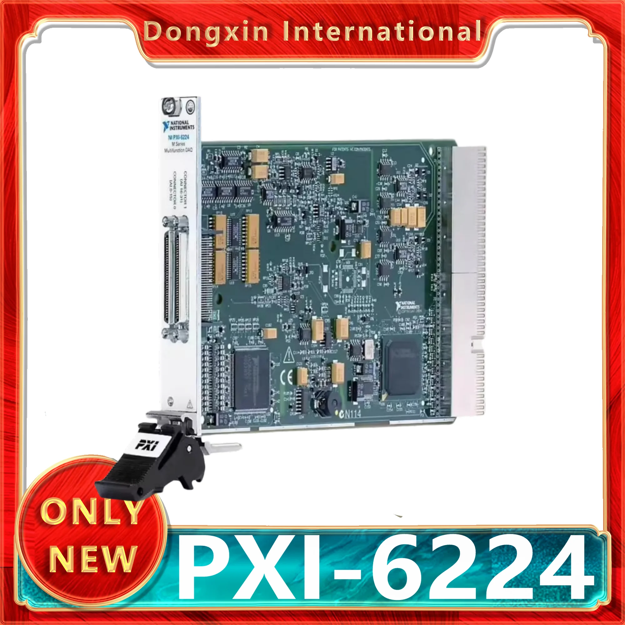 

NI PXI-6224 16-Bit, 250 kS/s, 32 Analog Inputs Multifunction DAQ 779114-01
