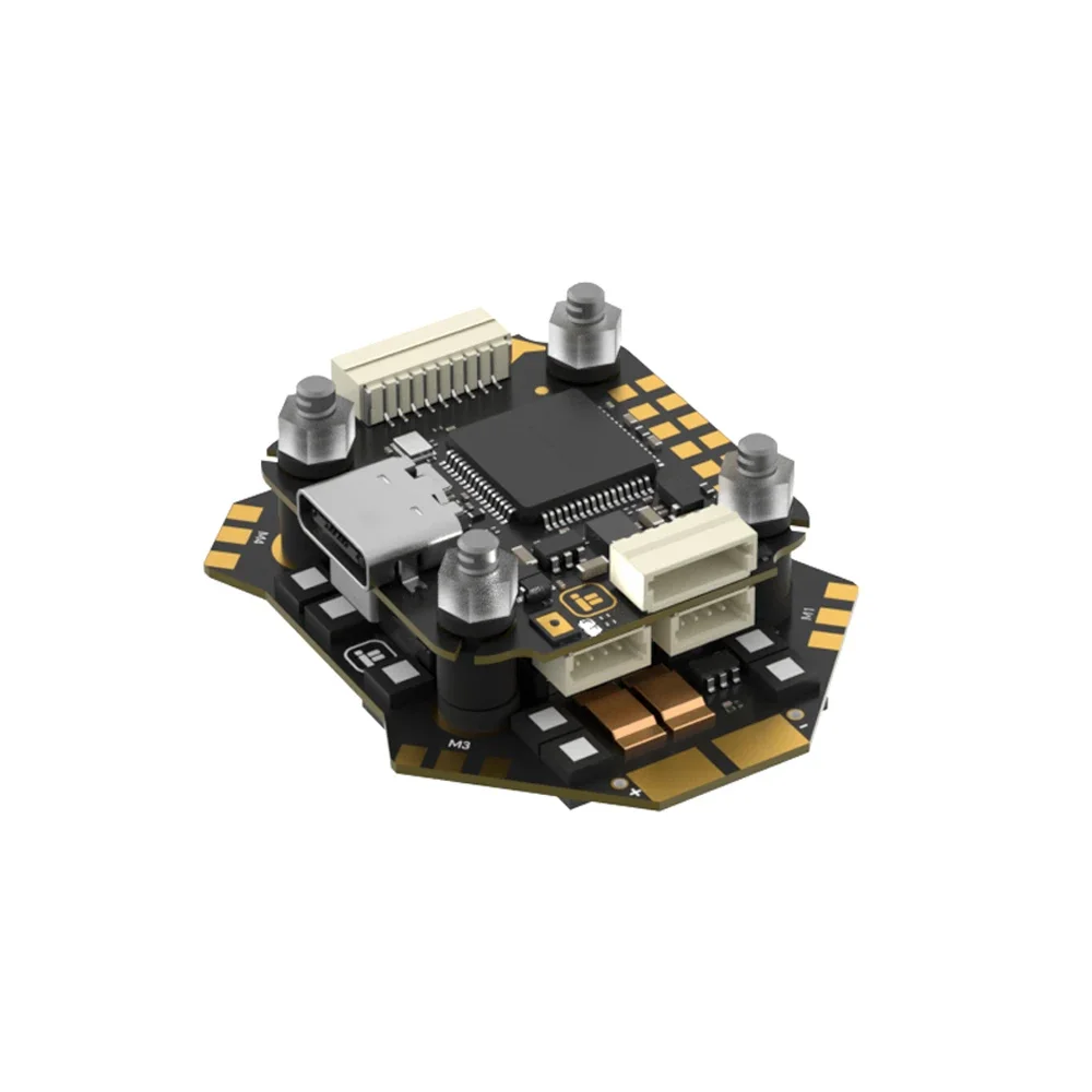 20x20mm iFlight Borg Mini F722 Flight Controller with 5V 12V BEC Output 4-6S 60A 4in1 ESC Stack for  O4 RC FPV Racing D