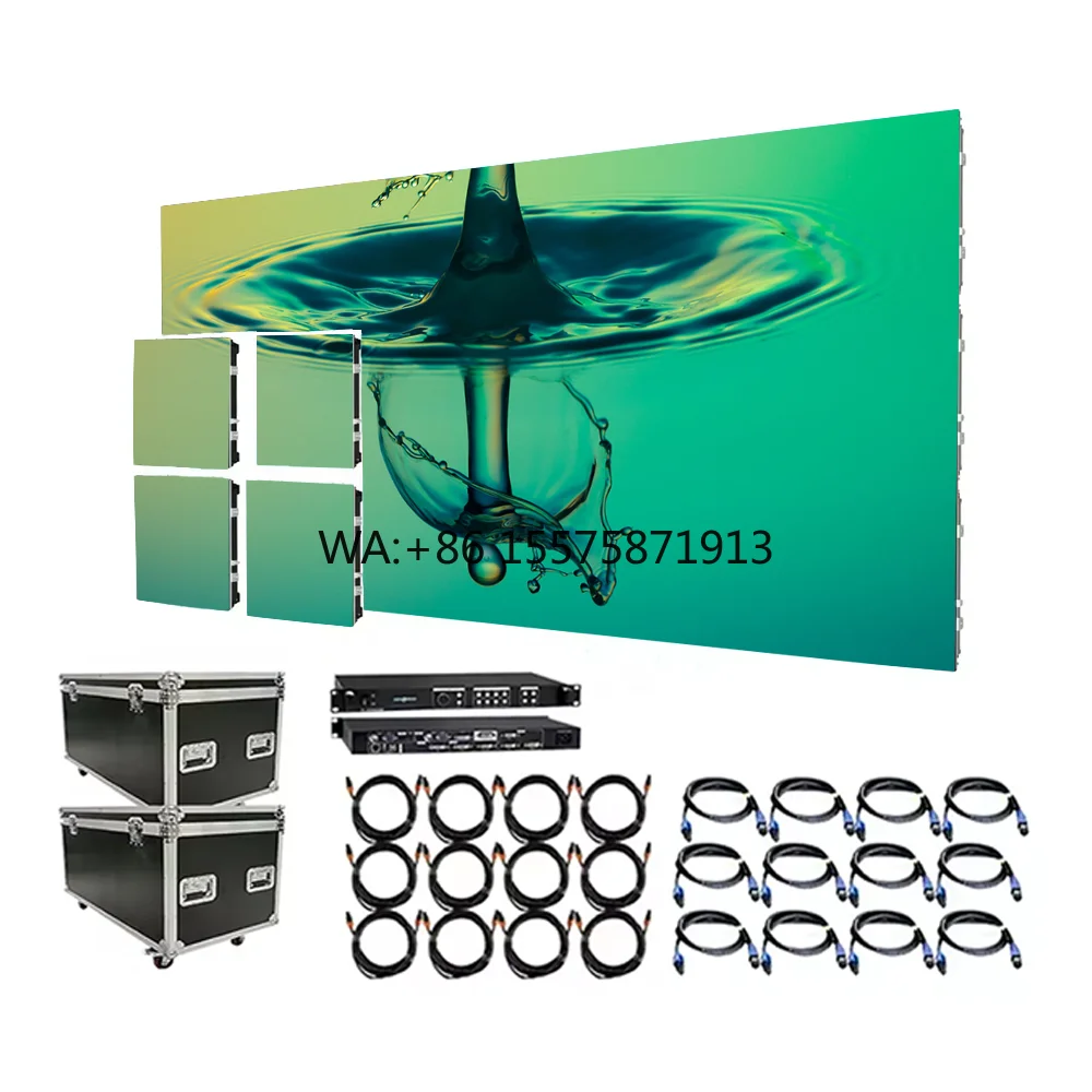 

Оптовая продажа с фабрики, высокое разрешение, высокое разрешение, цифровой светодиодный экран для аренды в помещении