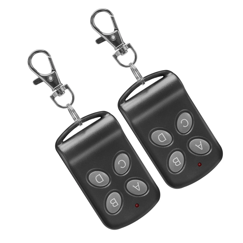 

2pcs Butterfly 433 Electric Gate Controller Garage Remote Opener Roller Shutter Learning Code Wireless Universal for Automatic