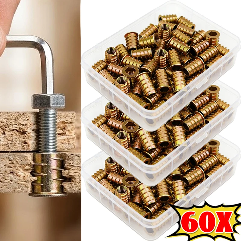 20-60Pcs Threaded I…