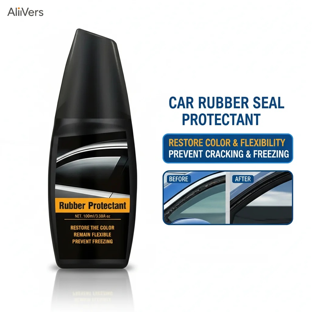 Auto Rubber Protectant Spray Color Restorer & Flexibility Enhancer Anti-freeze Easy To Use Ultimate Protection For Car Seals