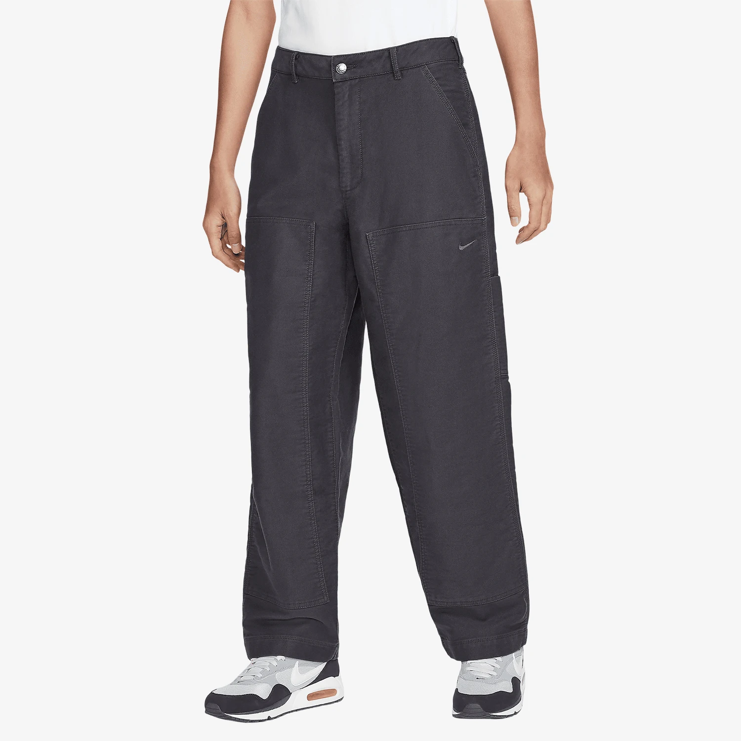 

Оригинальные мужские трикотажные модные повседневные брюки Nike 2024, свободный крой FZ0131-060