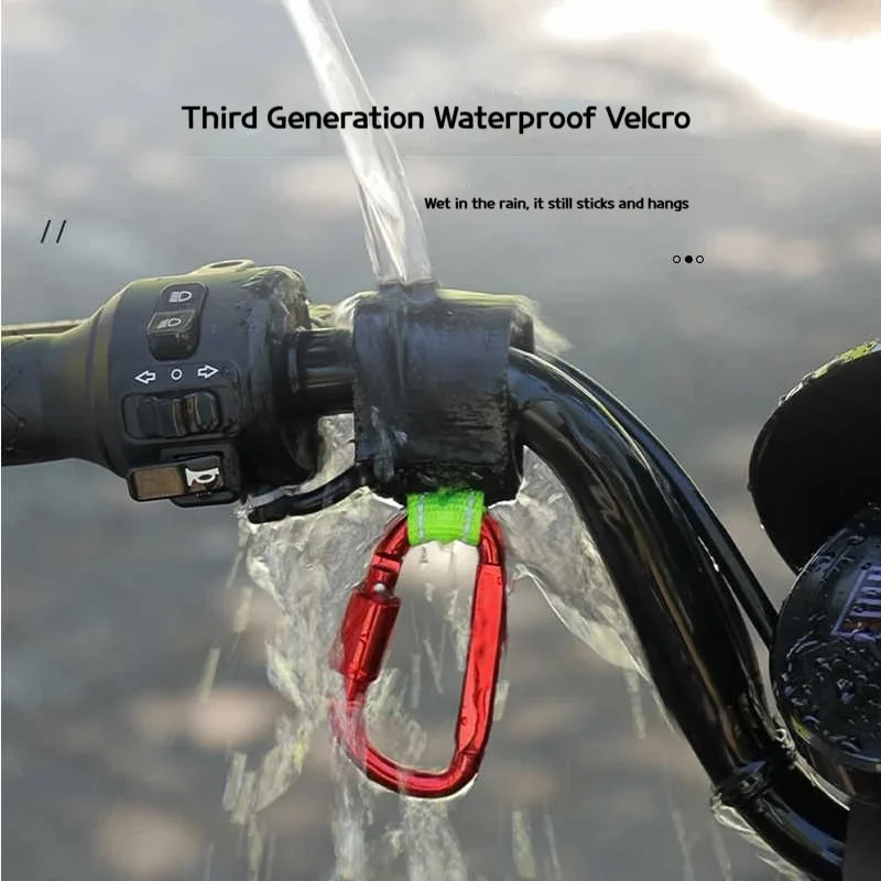 Heavy Duty Aluminium Alloy Hook, Multi-Functional Solid Thick for Motorcycle E-Bike Scooter Outdoor Use, Durable