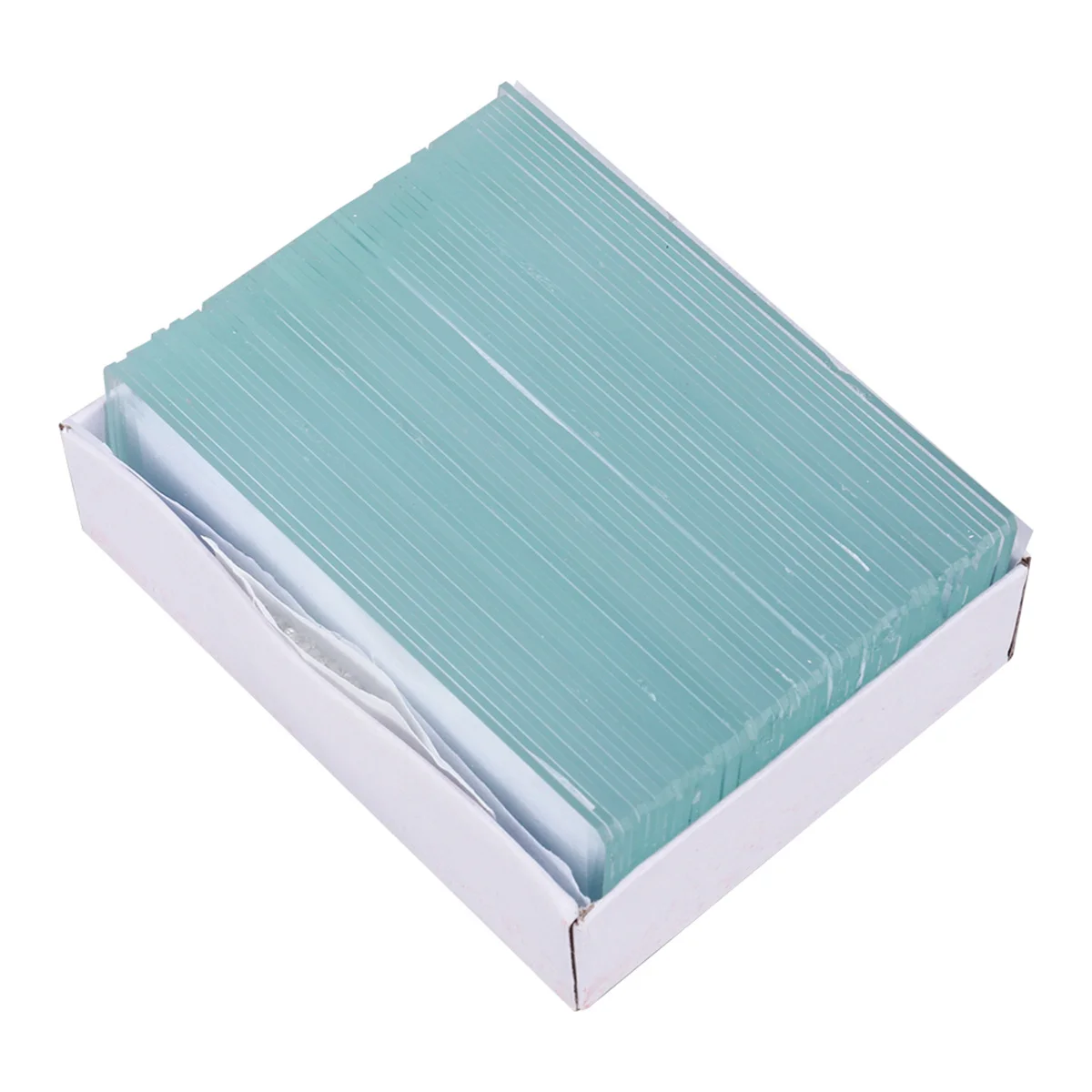 50 vetrini per microscopio preparati Set campioni di livello professionale in vetro ottico per l'insegnamento della ricerca dell'educazione delle scienze biologiche