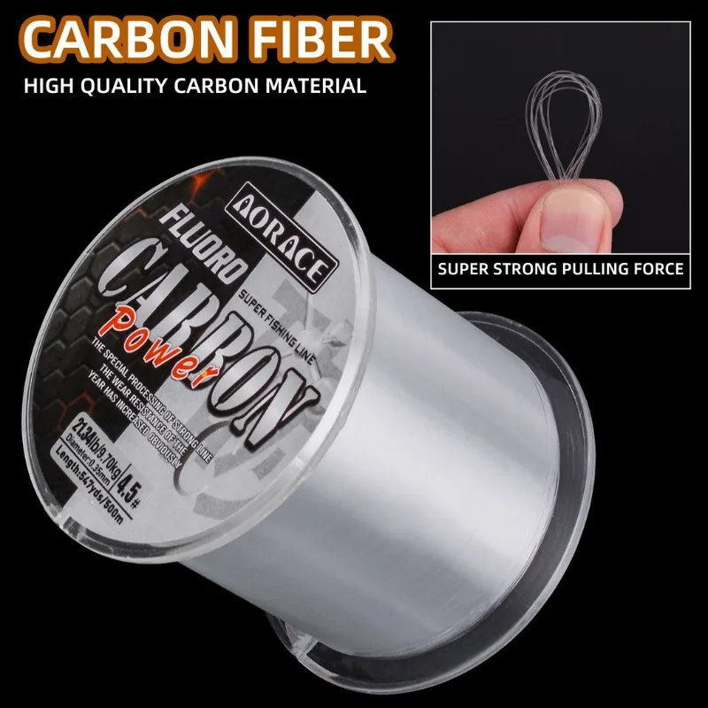 500M Fluorocarbon Fishing Line - Fluorocarbon Line ulasan dan harga