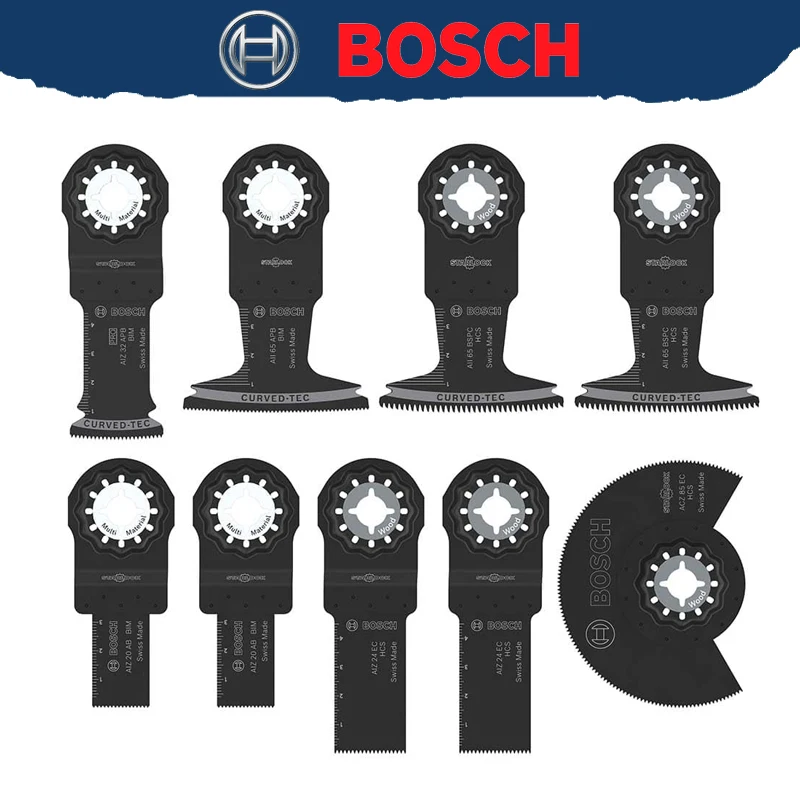 BOSCH 2608669335 Starlock Set Multi-Tool Blade For Wood Metal Professional Accessory Multitool 9-Piece