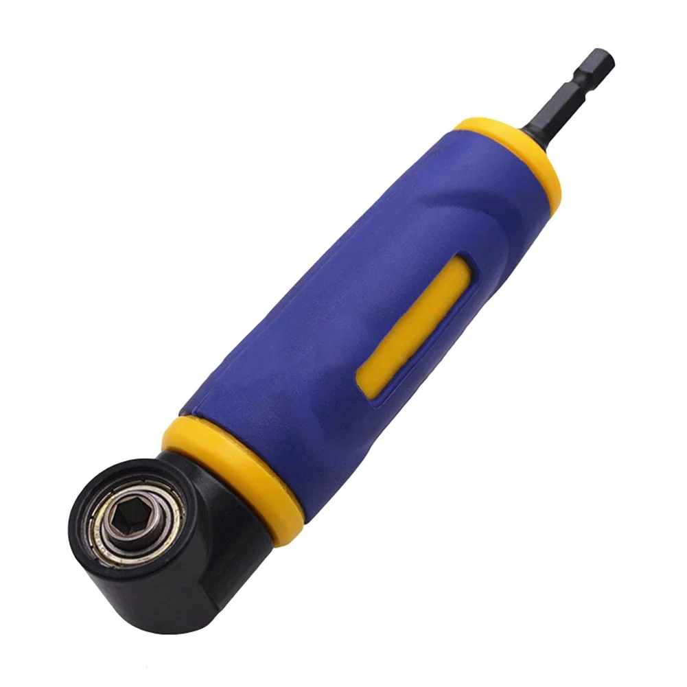 

Driver Drill Bit 90° Chrome Vanadium Steel Drilling Electric Drill Extension Hex Holder Right Angle Screwdriver