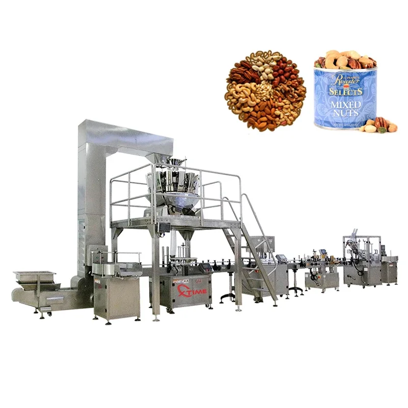 High Quality CE Automatic Coffee Bean Granulate Weighing and Filling Packaging Machine for Nuts