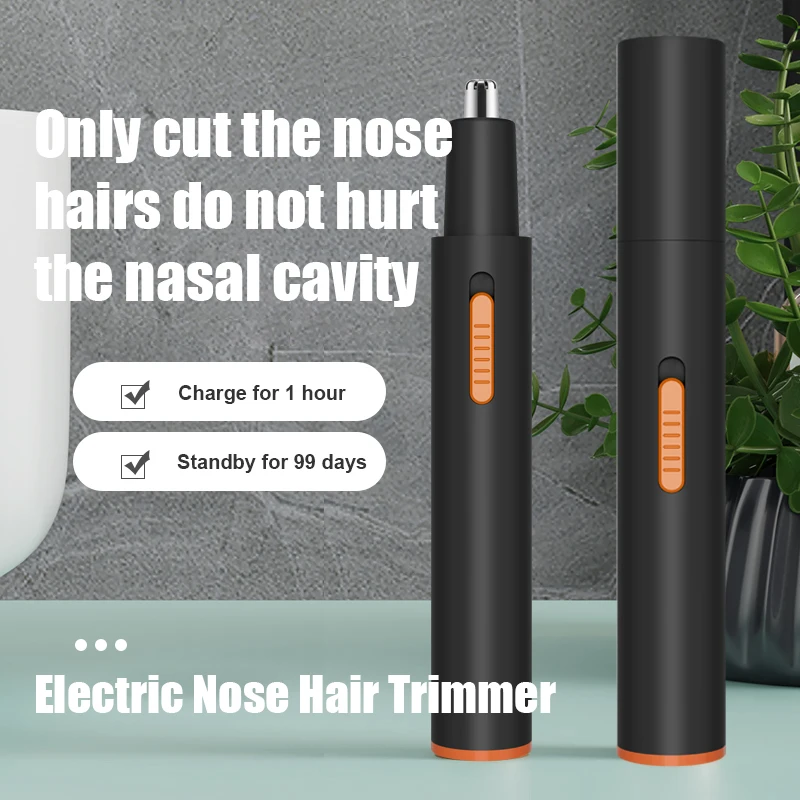Electric Nose Hair Trimmer Usb Charging New High Quality Electric Portable Men and Women Mini Nose Hair Trimmer image 5